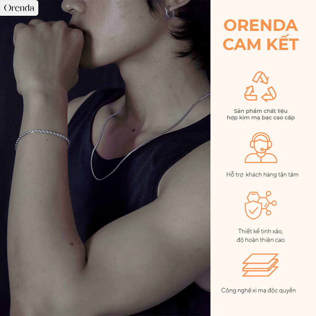 Thiết kế xích xoắn năng động sức sống mãnh liệt ôm sát cổ tay